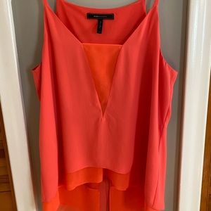 BCBGMaxazria split back tank